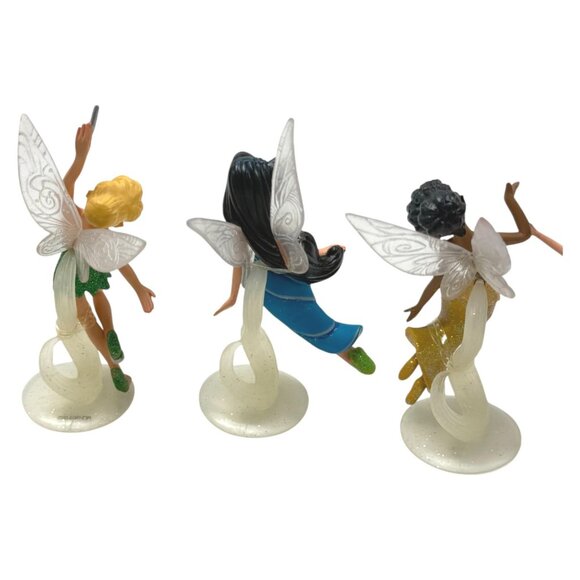 Disney Fairies Doll Lot 6 4 inch Tinker Bell Periwinkle Iridessa Rosetta more - Picture 5 of 14